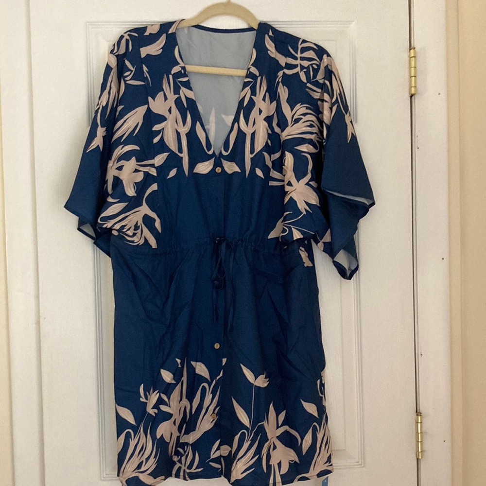 NWT and original packaging- Drawstring dress with Dolman Sleeve